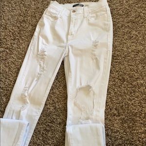 White jeans
